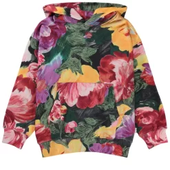 Molo GOTS Matt Hoodie Painted Flowers
