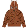 Stella McCartney Kids Printed Hoodie Brown