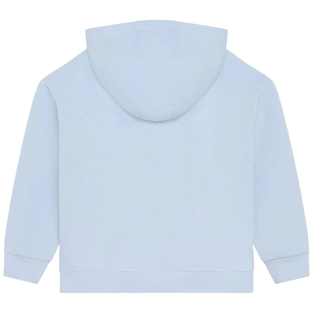 Kenzo Branded Hoodie Pale Blue 2 Kenzo Branded Hoodie Pale Blue - Image 2