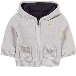 Ikks Full Zip Reversible Hoodie Gray