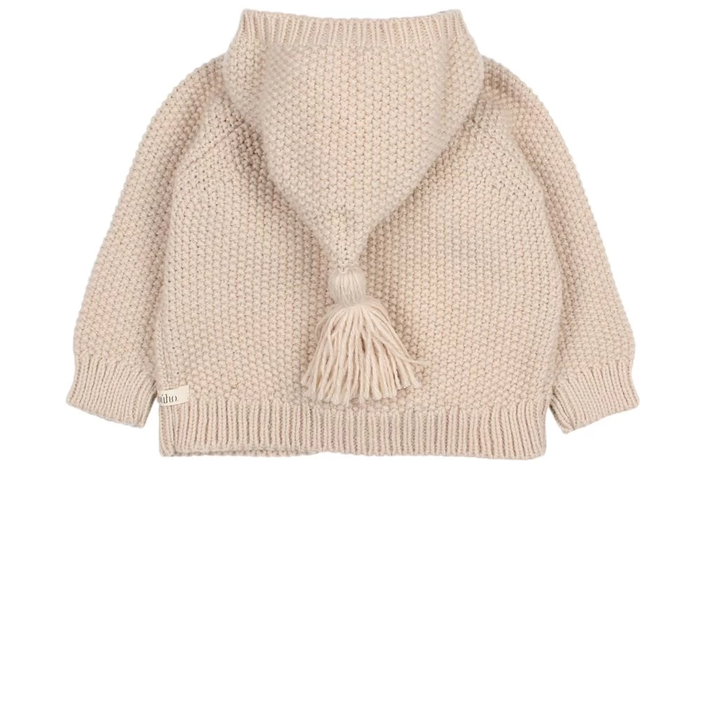 Hooded Cardigan Natural 2 Hooded Cardigan Natural - Image 2