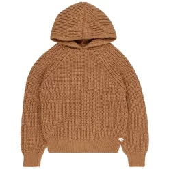 Knitted Hoodie Toffee