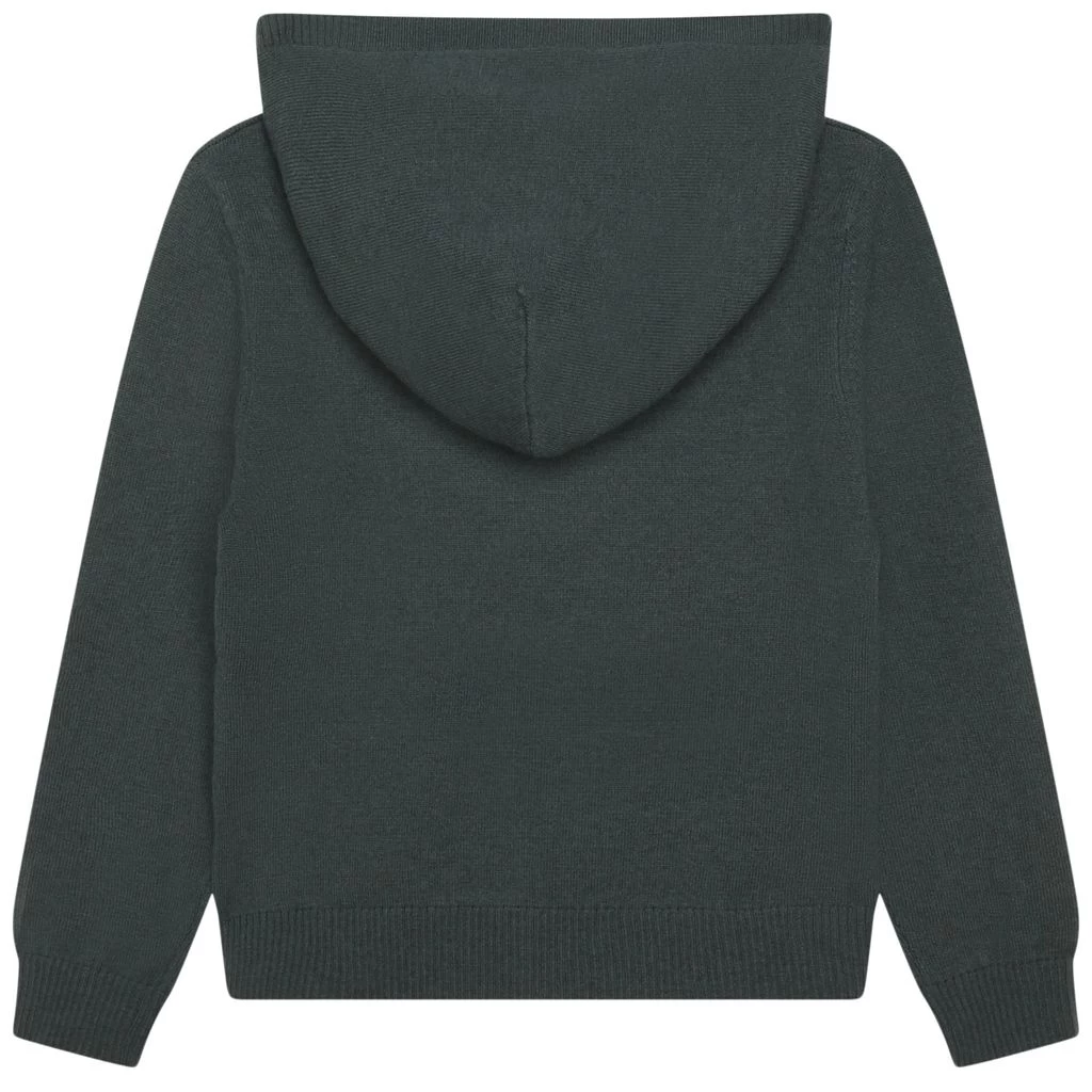 Zadig & Voltaire Knitted Hoodie Green 2 Zadig & Voltaire Knitted Hoodie Green - Image 2