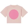 Stella McCartney Kids Branded T-Shirt Pale Pink