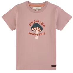 Growing Graphic T-shirt Dawn Pink