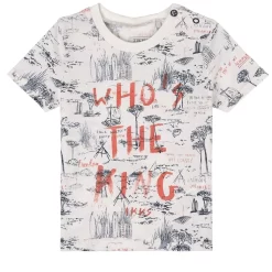 Ikks Who's The King T-Shirt White