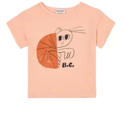 Bobo Choses Hermit Crab T-Shirt Pink