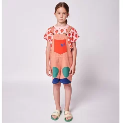 Bobo Choses Strawberry Short-Sleeved Cropped Sweatshirt Pink -PETIT BATEAU Store 1024x1024 938