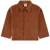 GOTS Dotted Overshirt Cinnamon Dots