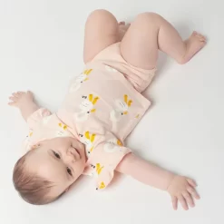 Bobo Choses Pelican Printed T-Shirt Pink -PETIT BATEAU Store 1024x1024 962