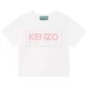 Kenzo Branded T-Shirt Cream