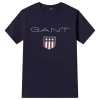 Gant Logo T-Shirt Navy